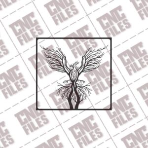 Phoenix DXF File for CNC Cutting